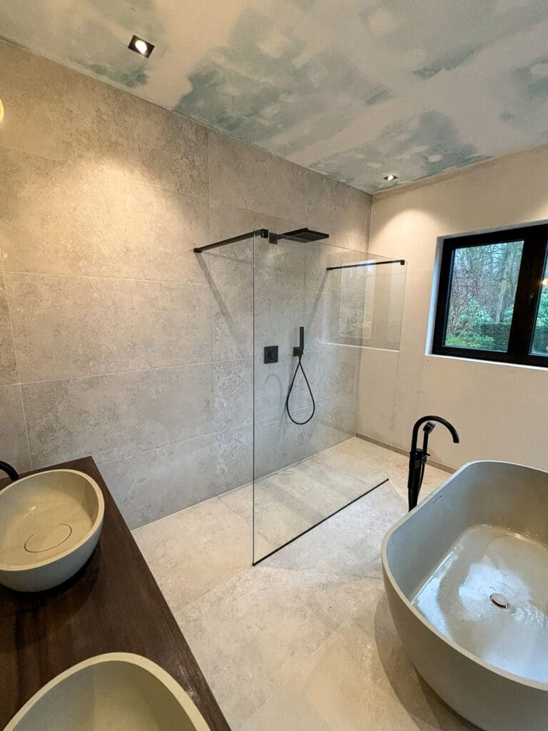 Badkamerrenovatie Aalst - afwerking