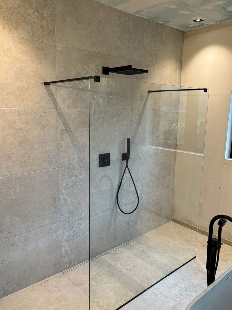 Badkamerrenovatie Aalst - inloopdouche