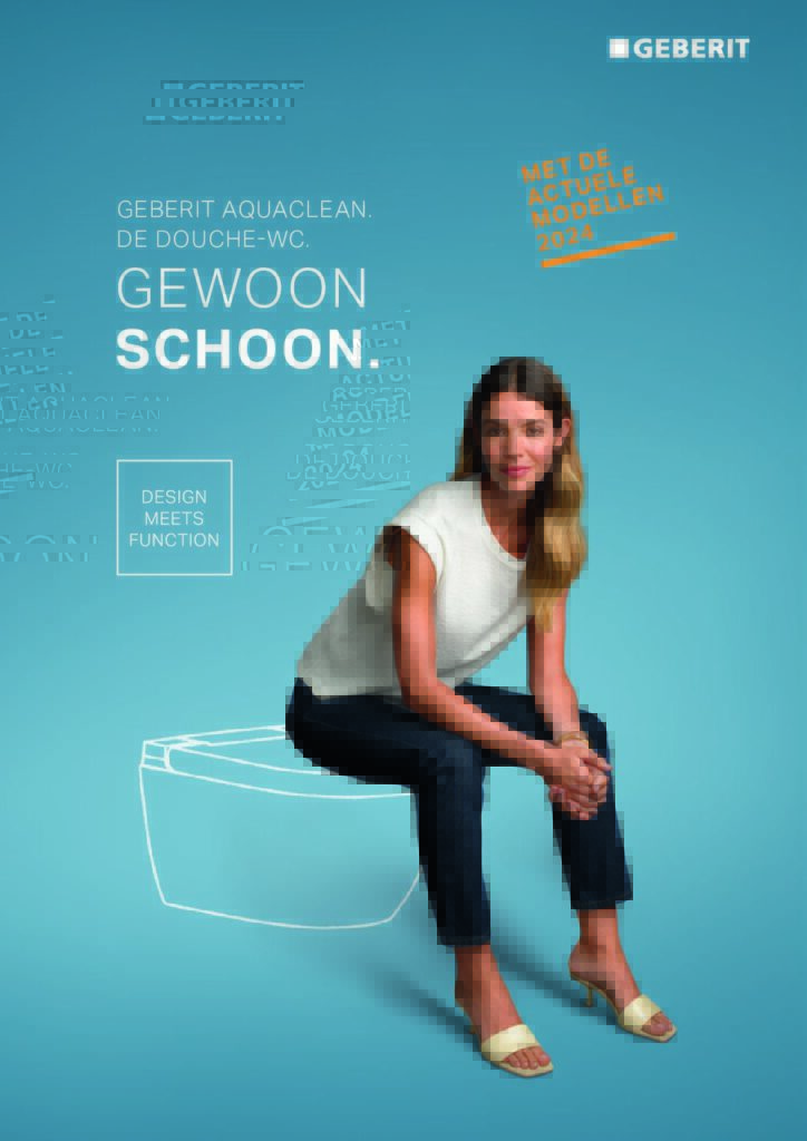 Voorpagina van een catagolus van Geberit